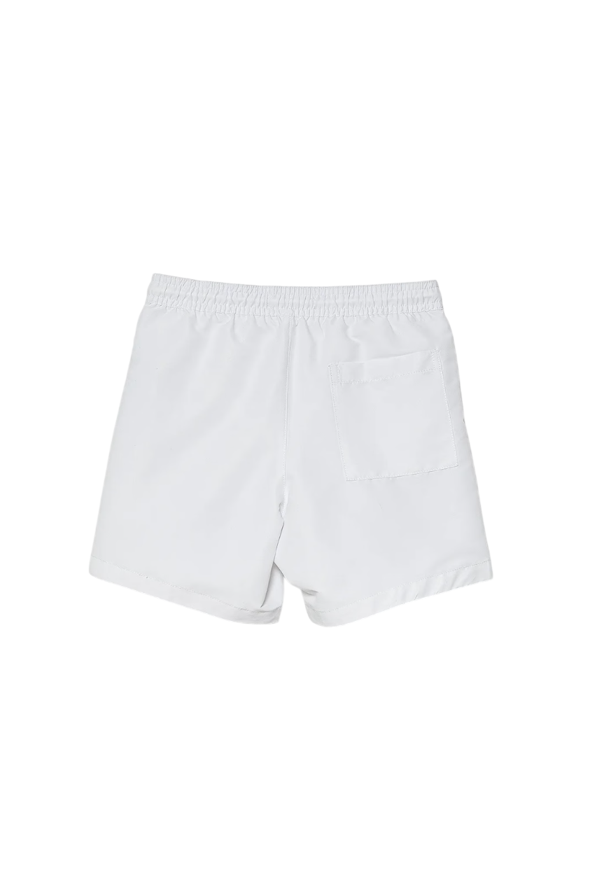 Calvin Klein boxer mare bambino stampa logo bianco KV0KV00053 YCD Calvin Klein Beachwear 