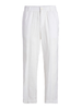 Jack&Jones pantaloni uomo in lino Loose fit bianco