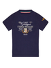 Aeronautica Militare T-shirt maniche corte in jersey blu