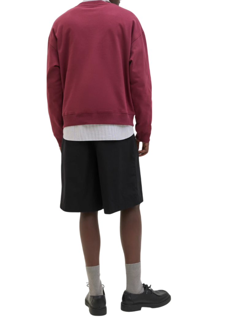 Jack&Jones bermuda in cotone con pinces nero 12277362 BLACK JACK&JONES 