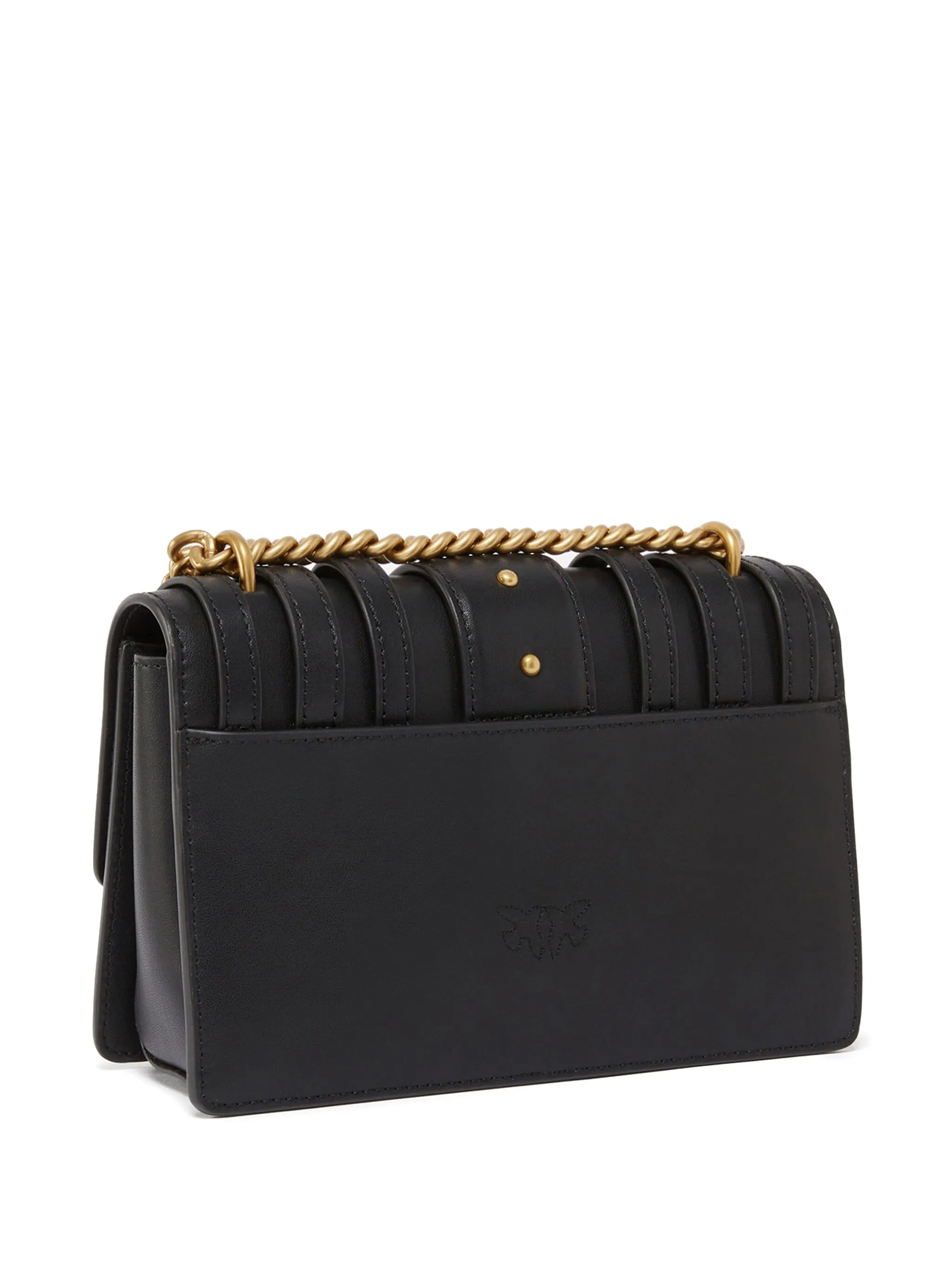 Pinko borsa Love Bag One Mini Light con cinturini nero