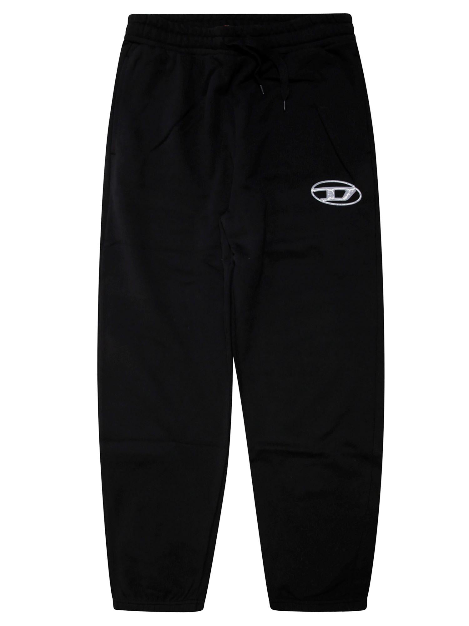 Diesel pantaloni bambino in felpa Postiv nero J02457-KYAQK K900 DIESEL 