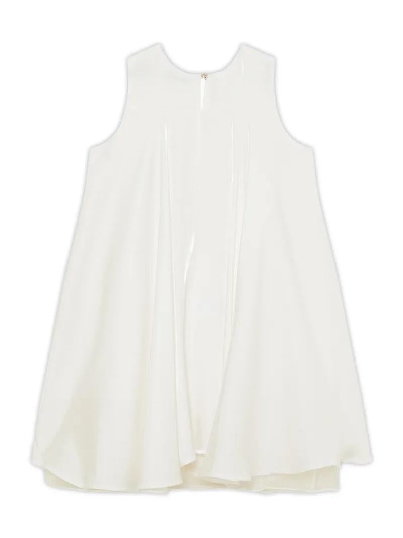 Patrizia Pepe abito corto svasato satin bianco 7A0561-A566 W146 PATRIZIA PEPE 