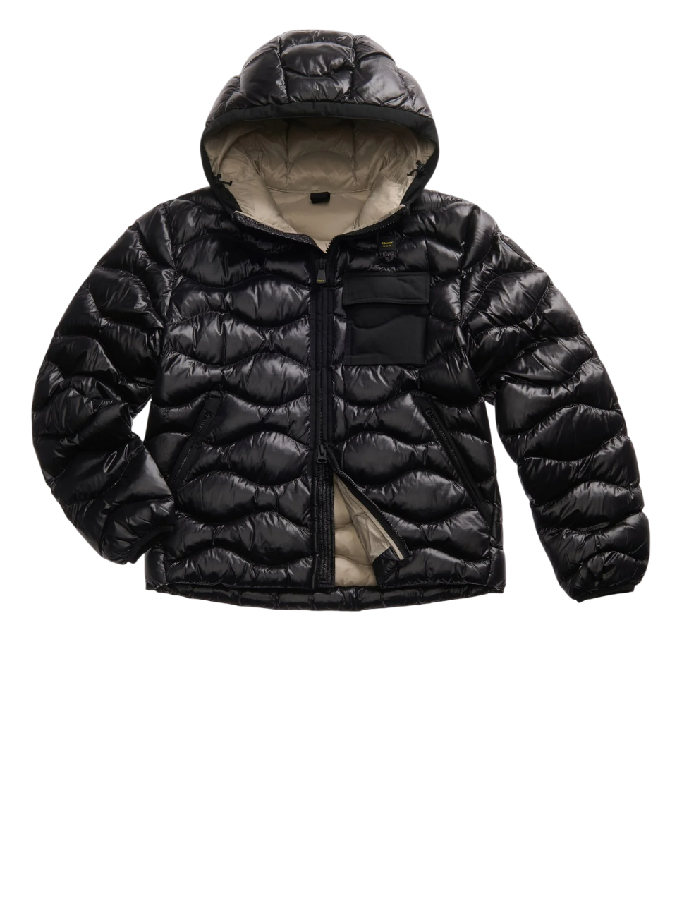 Blauer piumino uomo Bryant con cappuccio nero 25WBLUC02080-005958 999EI BLAUER 