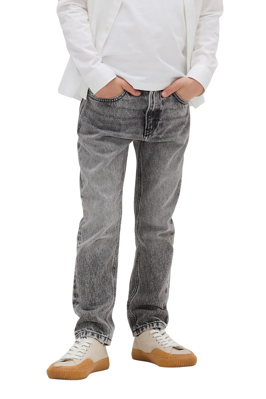 Calvin Klein Jeans jeans Dad bambino lavaggio grigio IB0IB02521 1BY Calvin Klein Jeans 