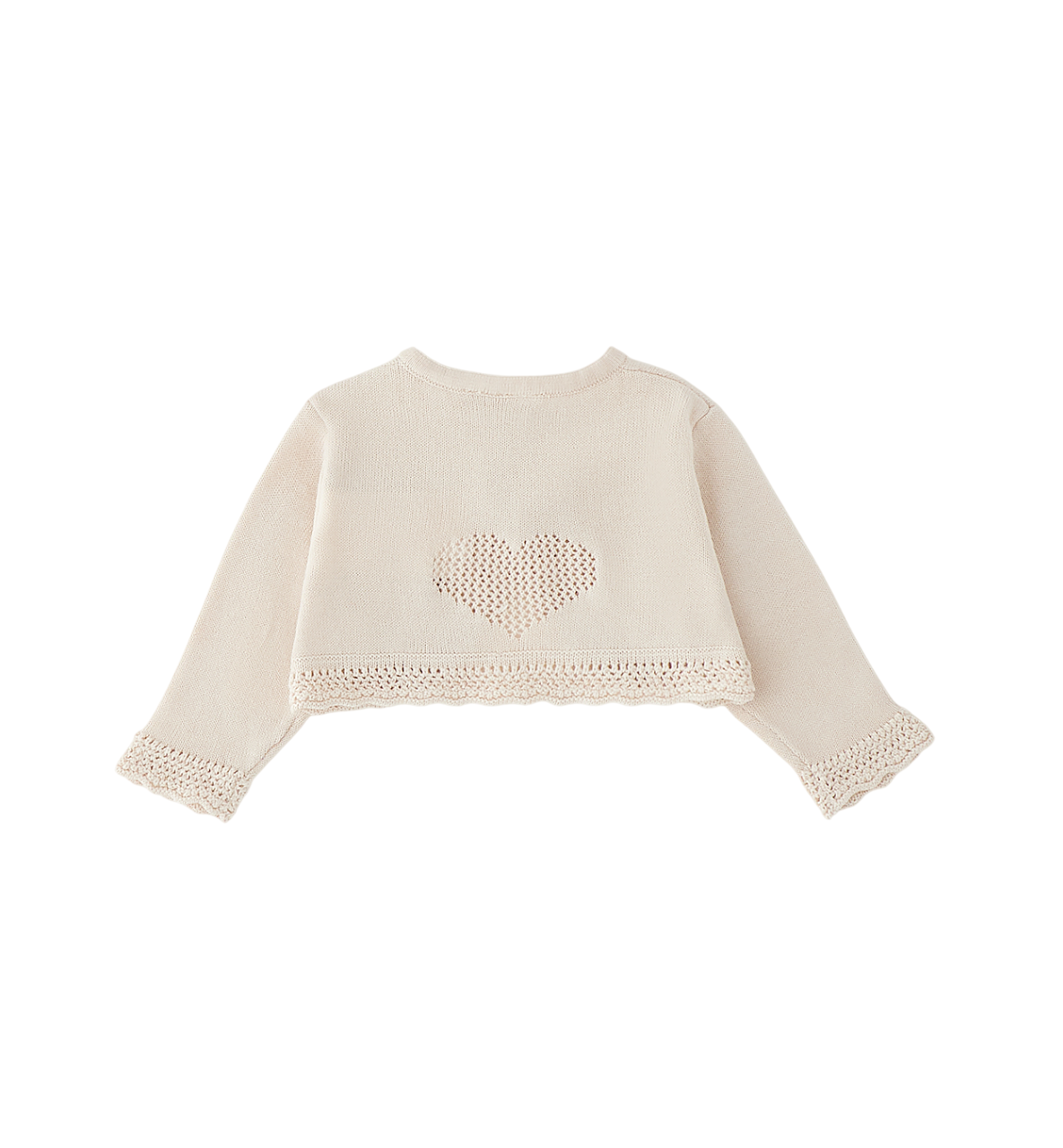 iDo cardigan crop neonata beige 4G129 2911 iDO 