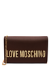 Love Moschino borsa a tracolla in ecopelle marrone