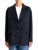 Vicolo cappotto in panno misto lana nero