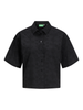 Jjxx camicia manica corta in cotone ricamato