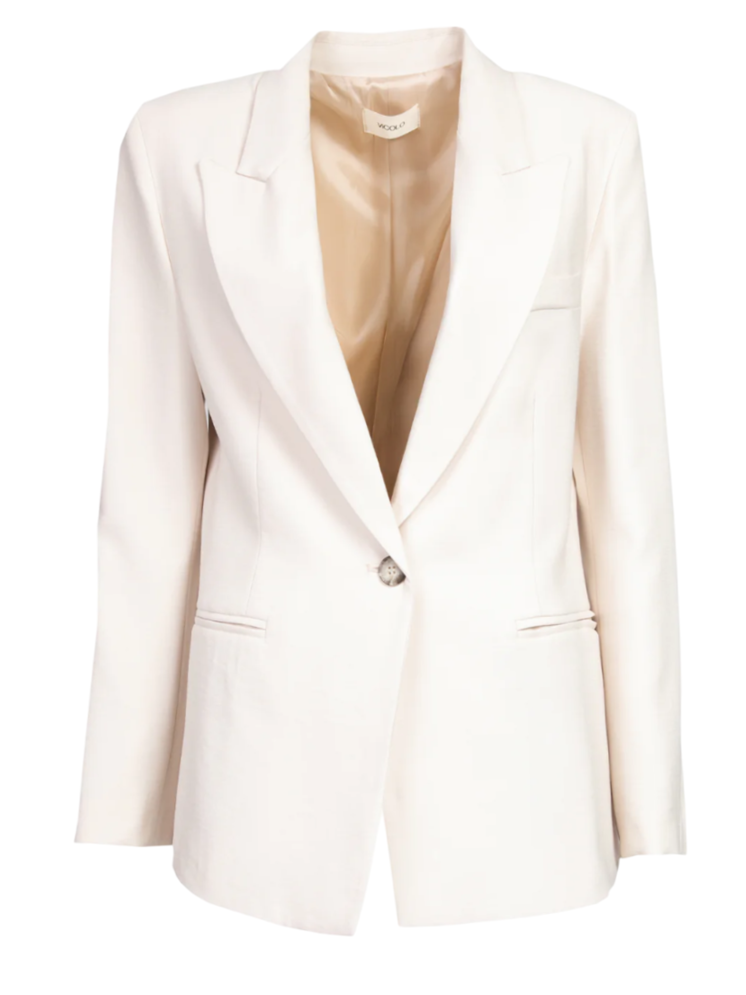 Vicolo giacca blazer monopetto panna TD0073 PANNA VICOLO 