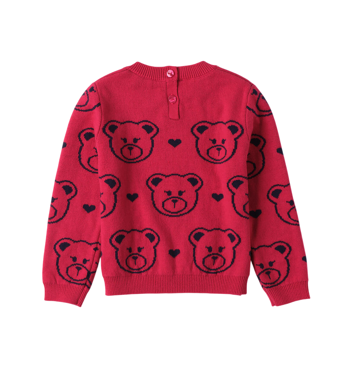 iDo maglia bambina con orsetti fucsia 4F280 2365 iDO 