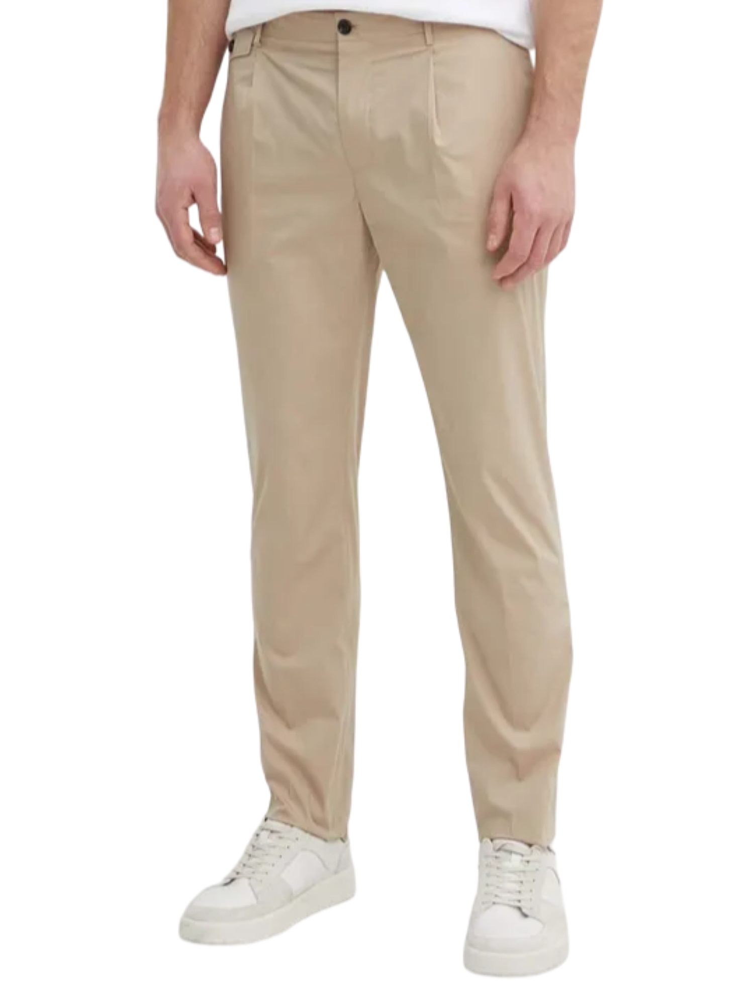 Tommy Hilfiger pantaloni gamba dritta Denton beige MW0MW34891 AEG Tommy Hilfiger 