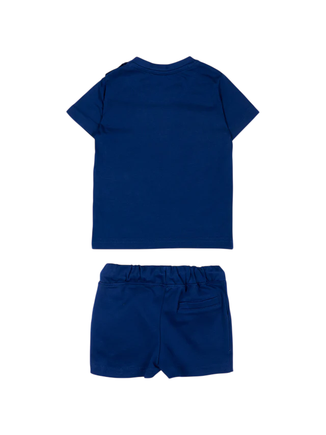 aistala set t-shirt+bermuda JIP26044CJ BLUE BELLWHETHER JUST CAVALLI 