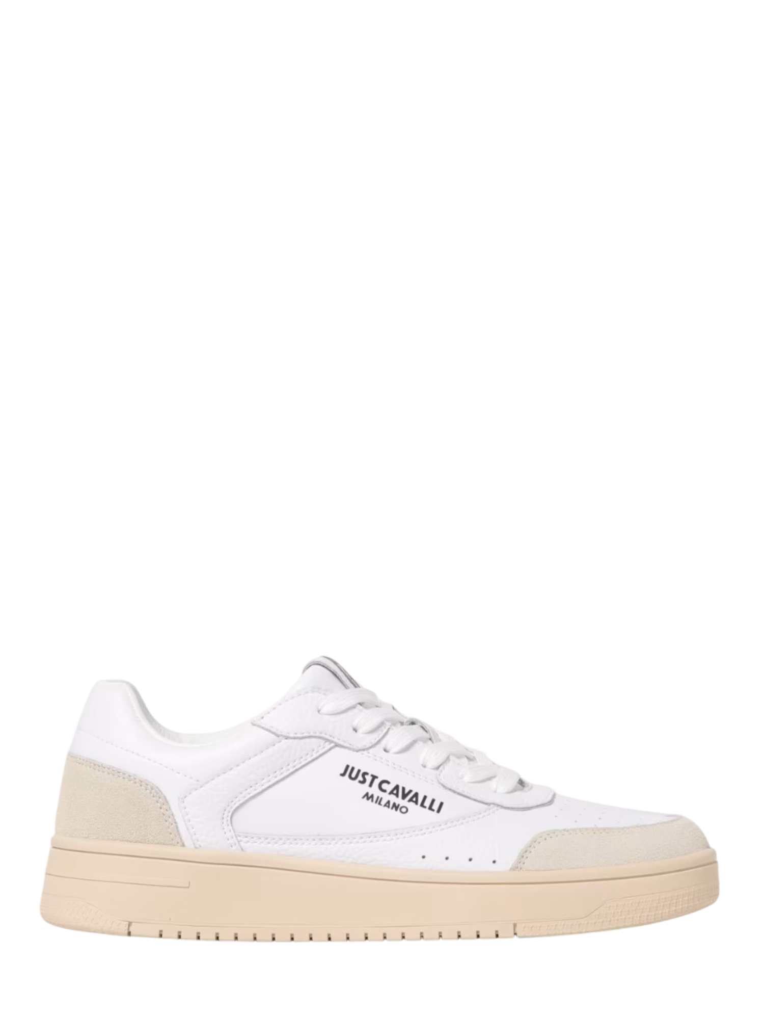 Just Cavalli sneakers in pelle Azula con logo bianco 78QA3SM8-ZPA90 003 JUST CAVALLI 