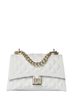 Marc Ellis borsa Flat Rhombus M bianco oro
