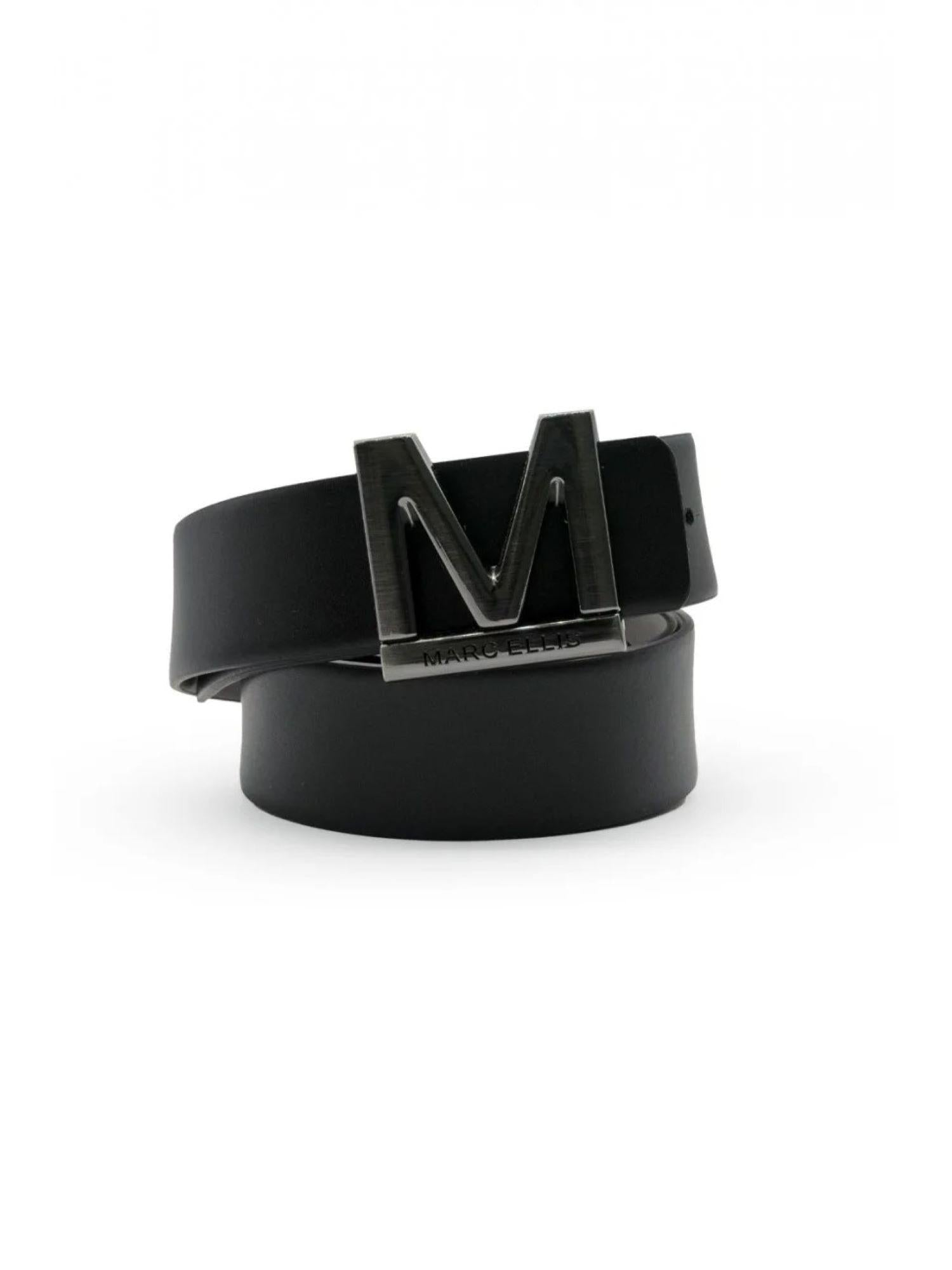 MARC ELLIS ME BELT-113BLACK-GLACIER GRAY-CDF