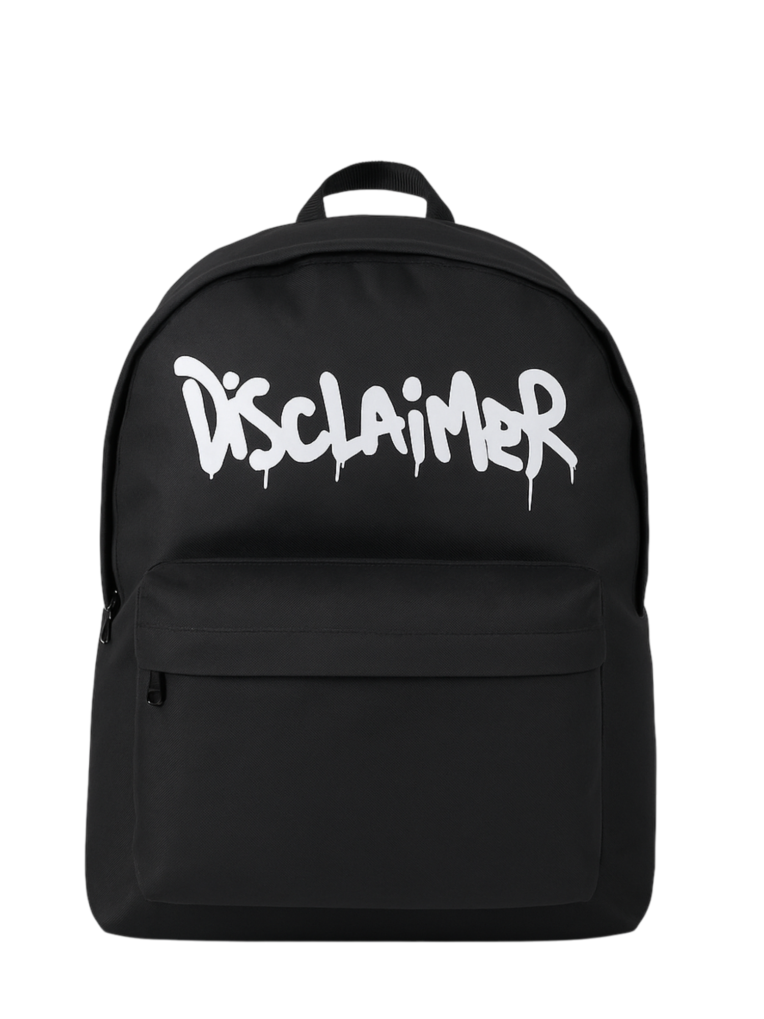 Disclaimer zaino unisex con stampa logo nero 55198 NERO-ST.BIANCA DISCLAIMER 
