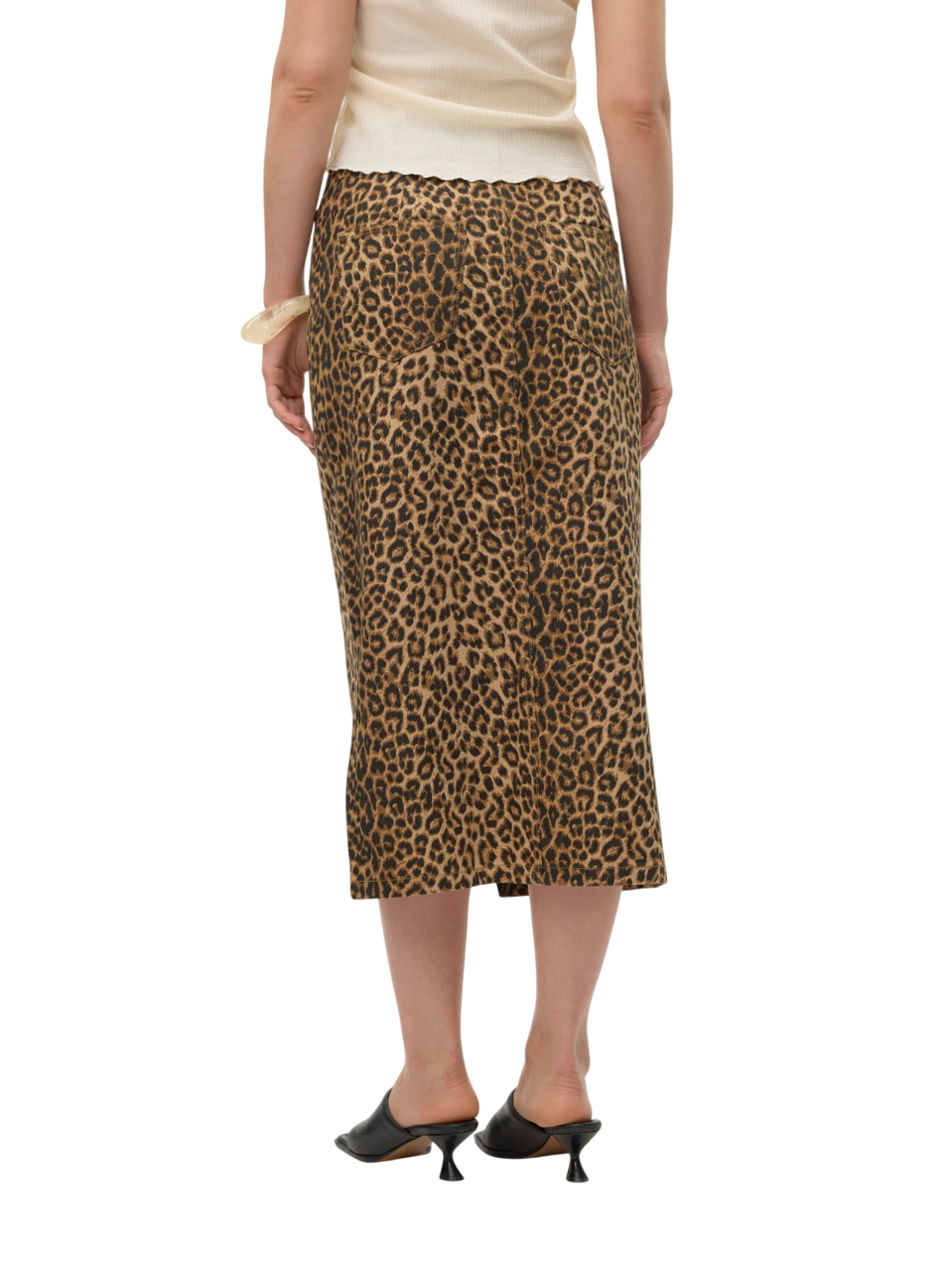 VERO MODA 10331065SILVER MINK-LEOPARD