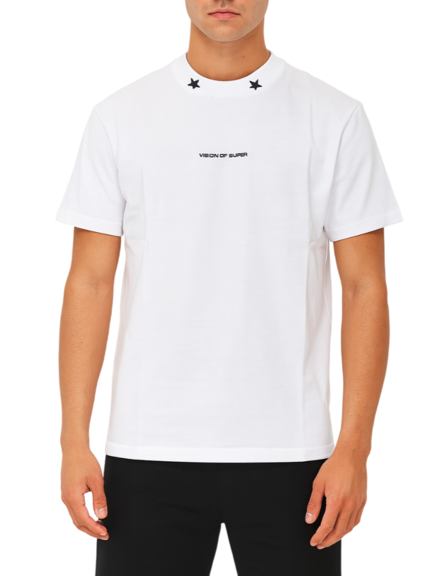 Vision of Super T-shirt uomo manica corta panna VS008TE-02 OFFWHITE VISION OF SUPER 