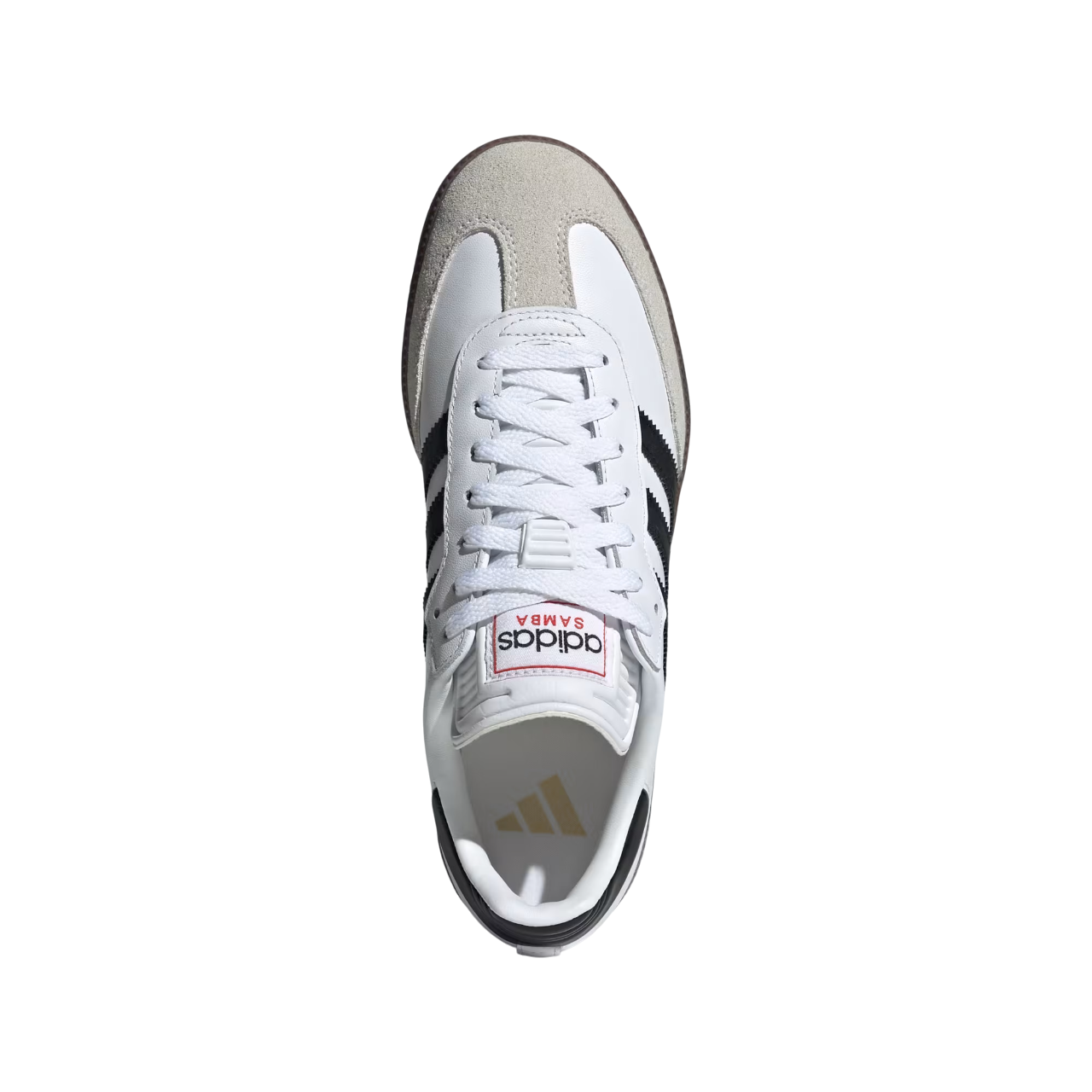 Adidas sneakers Samba bianco nero IH6001 CLOUD WHITE-CORE BLACK Adidas 