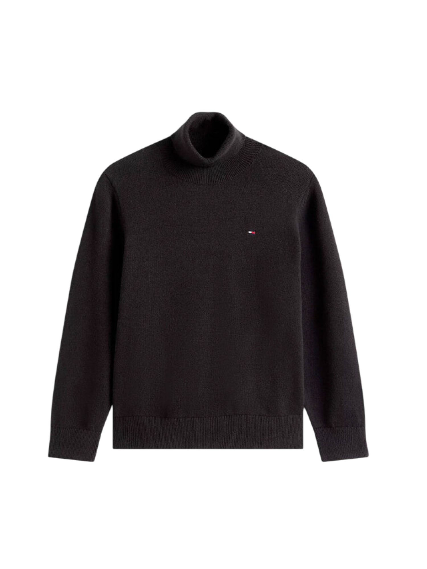 Tommy Hilfiger maglia dolcevita in cotone nero KB0KB09976 BDS Tommy Hilfiger 