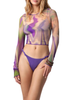 Me Fui slip beachwear fisso viola