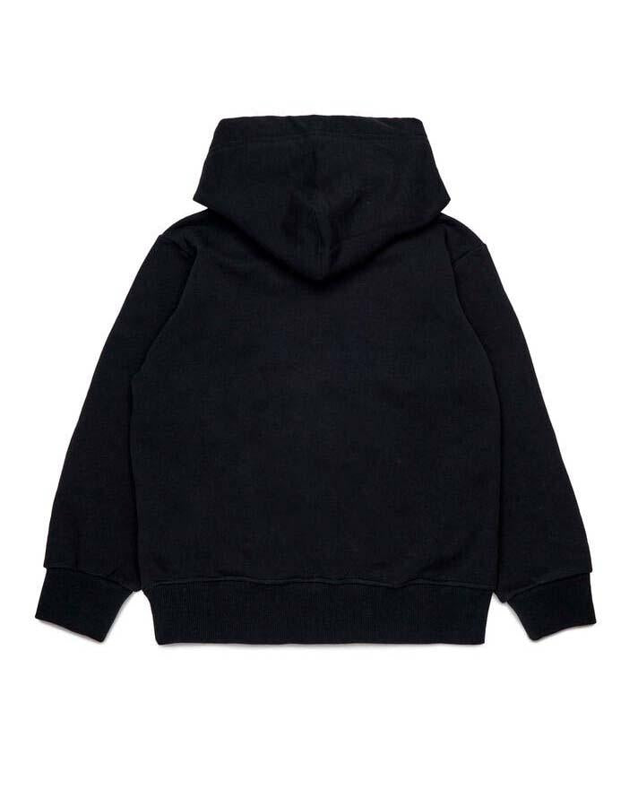 Diesel felpa con cappuccio Sbonniehood nero J02487-KYAQK K900 DIESEL 