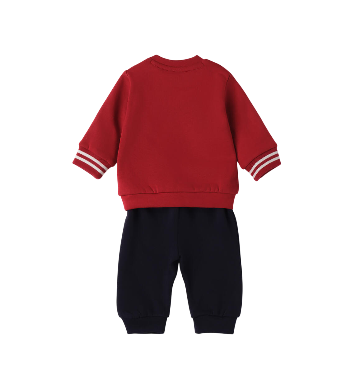 iDo completo neonato felpa e pantalone rosso blu 4F009 2259 iDO 