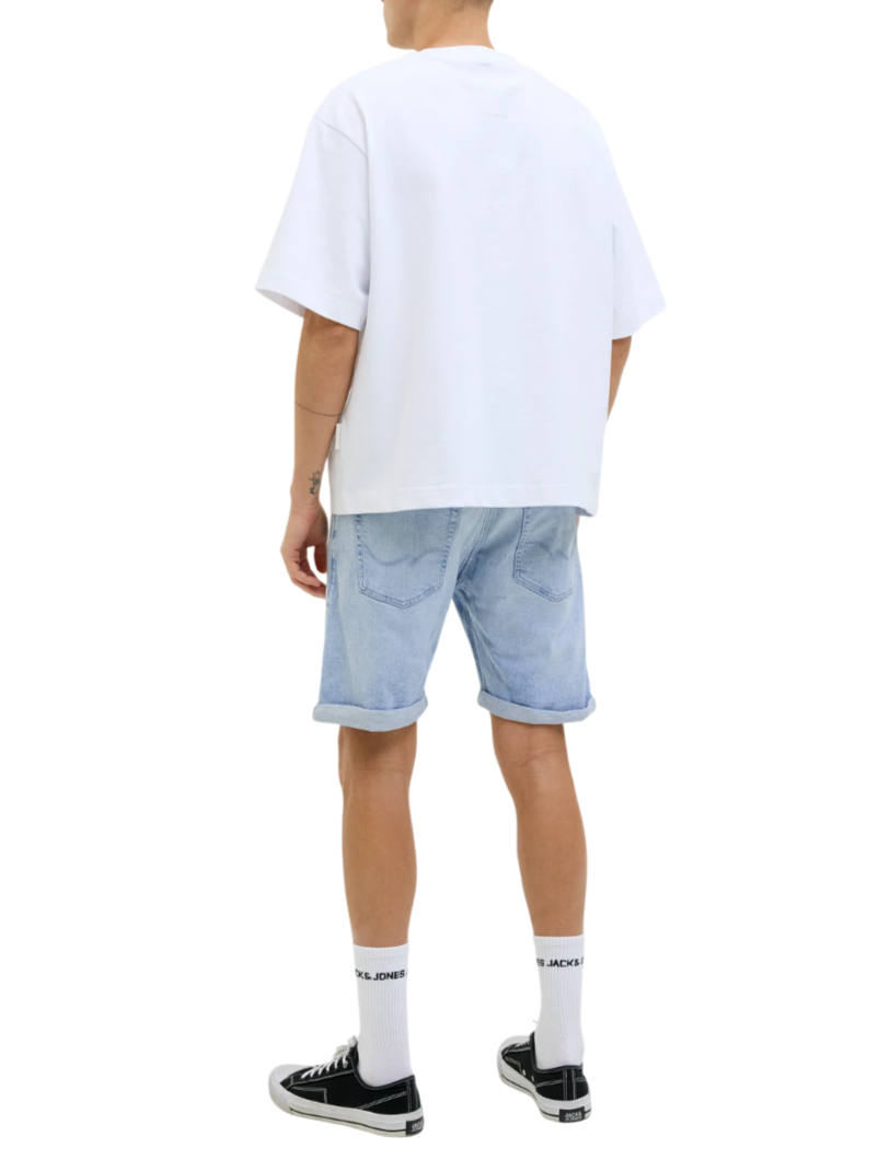 Jack&Jones bermuda in denim stretch lavaggio blu 12269612 AM361 JACK&JONES 