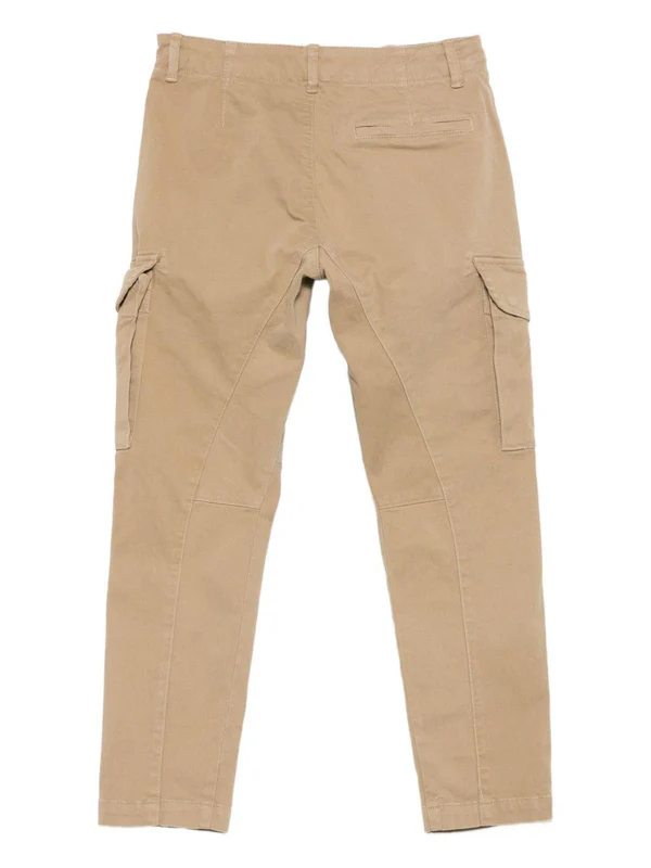 C.P. Company pantaloni cargo bambino beige scuro COP004-LRC06 20273 C.P. COMPANY U16 