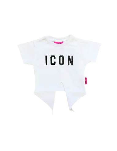 Icon completo T-shirt e shorts bianco nero INGFS00625 9000 ICON 