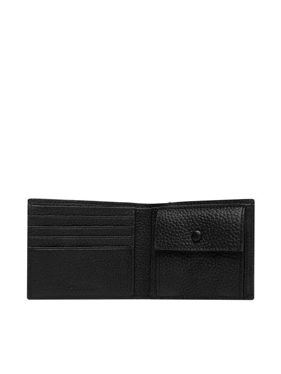 Calvin Klein portafogli in pelle martellata nero LV04D1138G UB1 Calvin Klein Accessori 