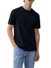 Liu Jo T-shirt uomo manica corta in cotone blu scuro