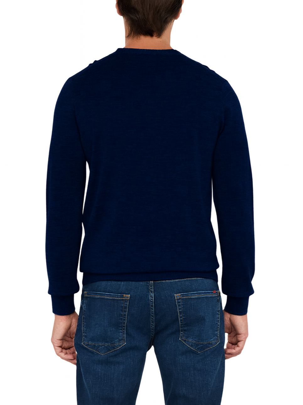 Liu Jo maglia girocollo in lana extrafine blu scuro QXX068MA27P 94013 LIU JO 