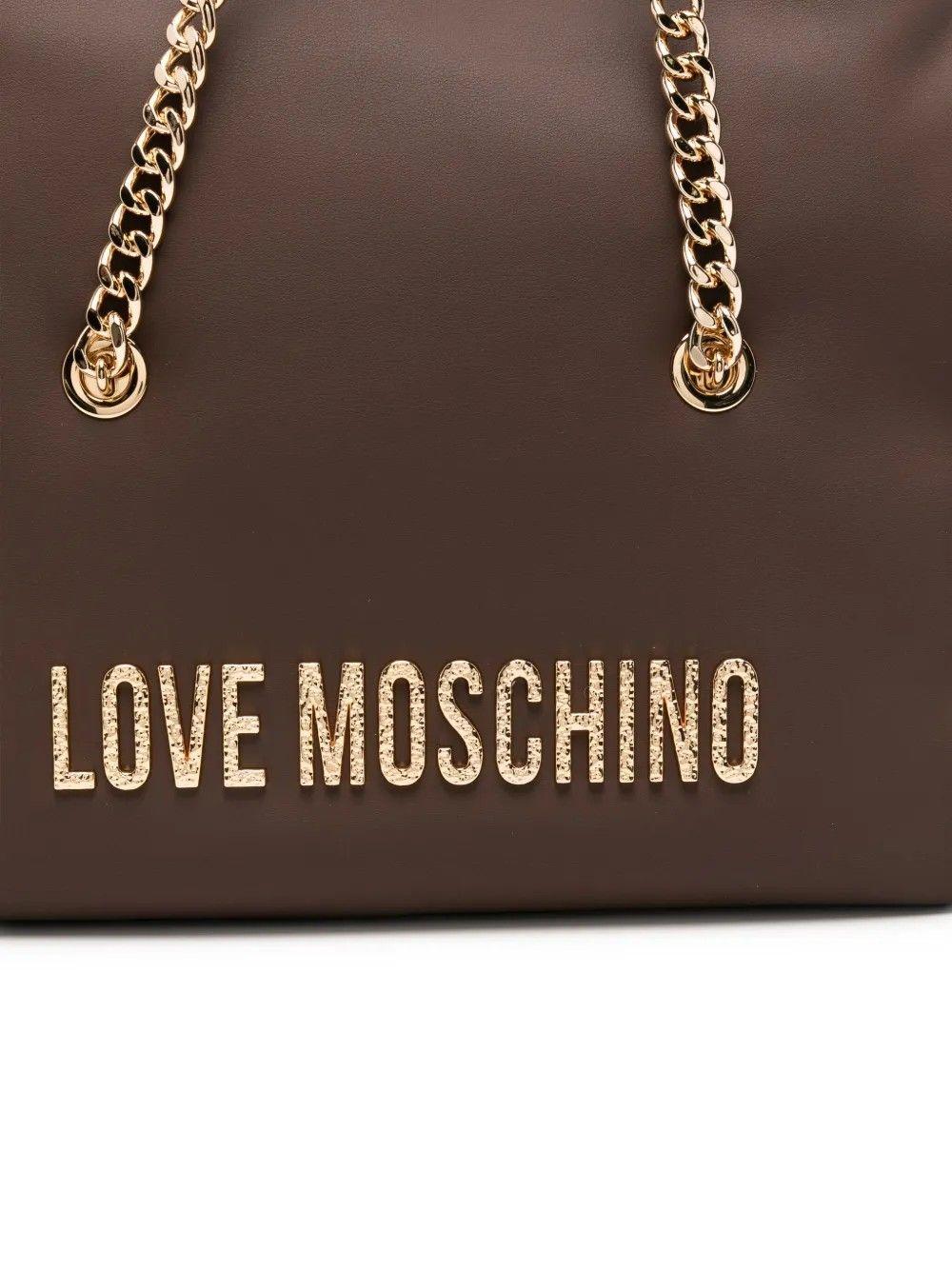 Love Moschino borsa a spalla in ecopelle marrone JC4311PP0N-KD0 31A MOSCHINO LOVE 
