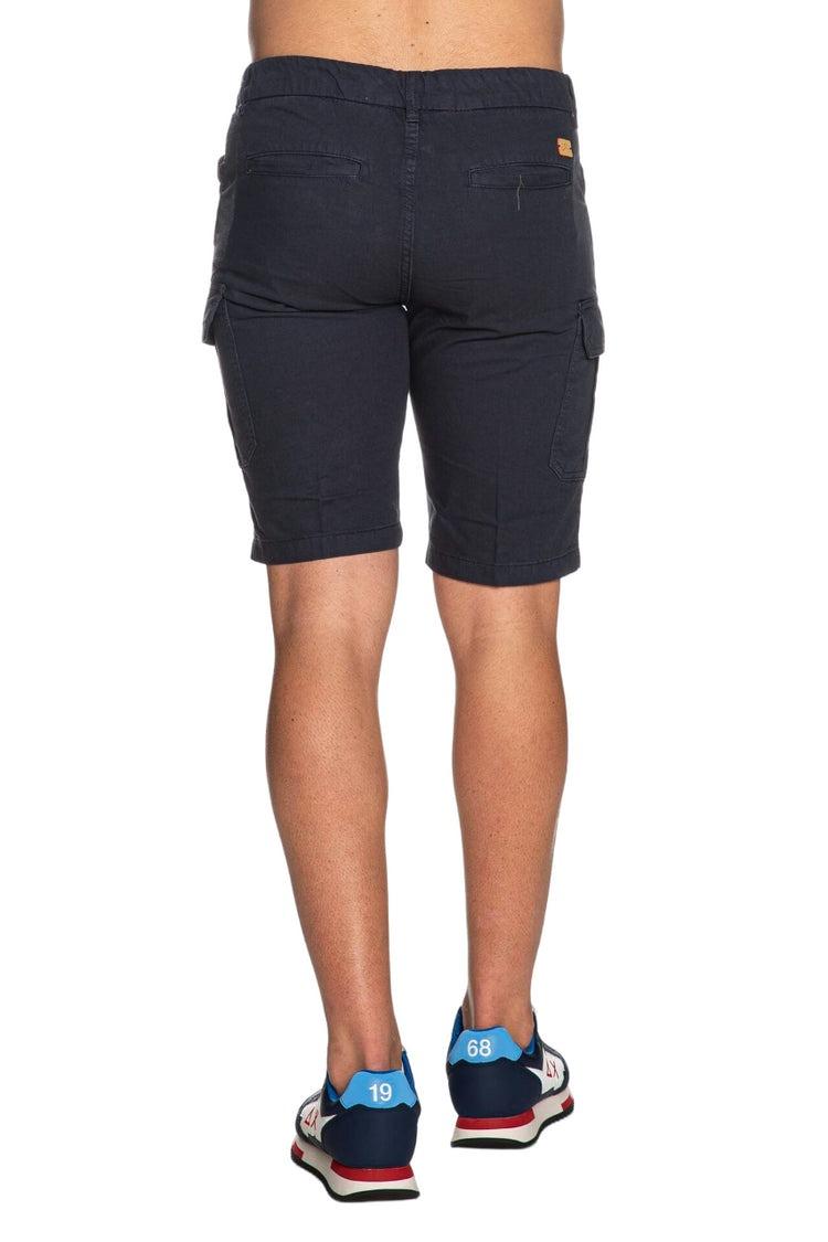 Yes Zee bermuda cargo in cotone blu P742-PH00 0710 YES-ZEE 