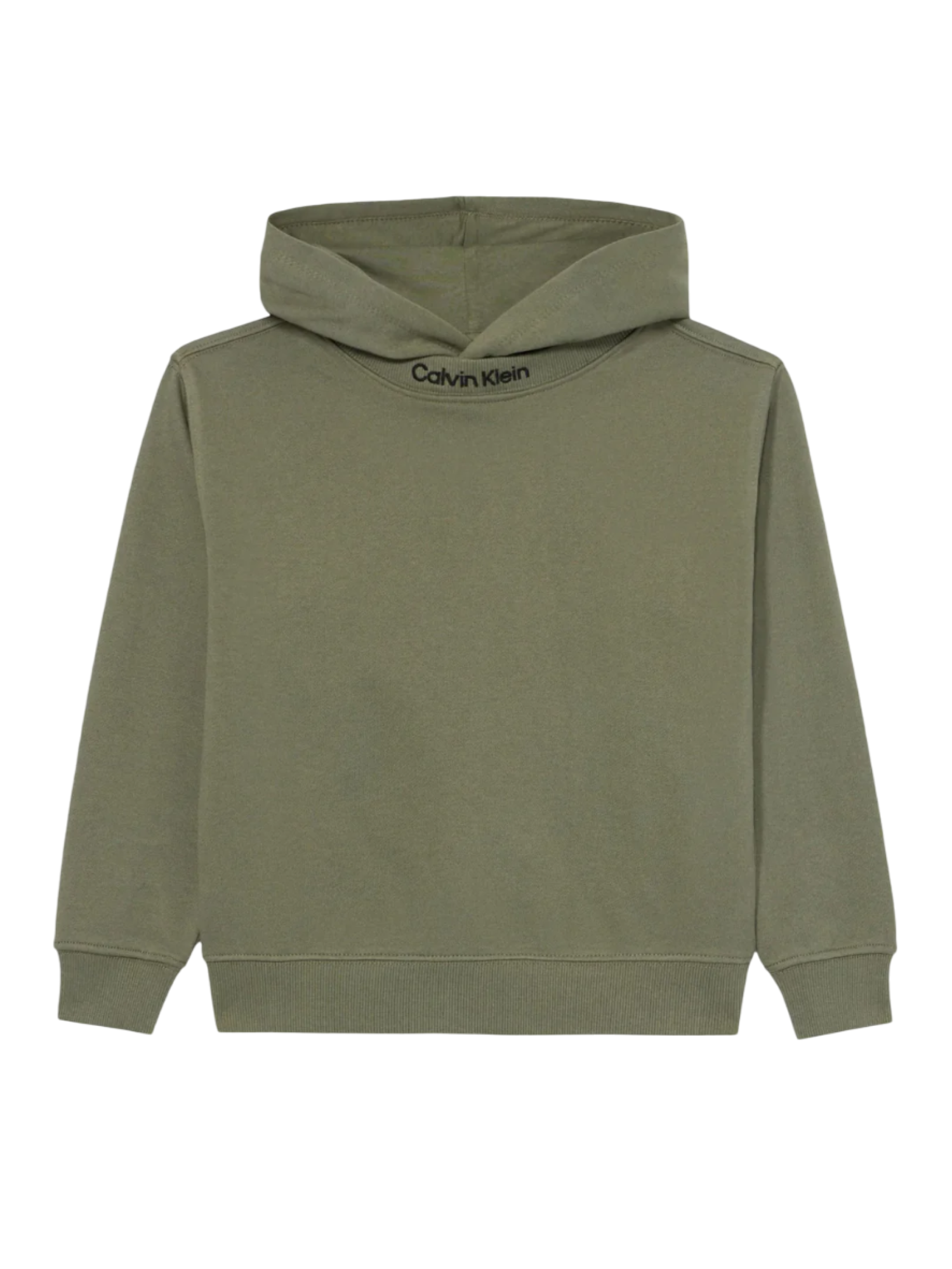 Calvin Klein Jeans felpa bambino con cappuccio verde IB0IB02525 LDY Calvin Klein Jeans 