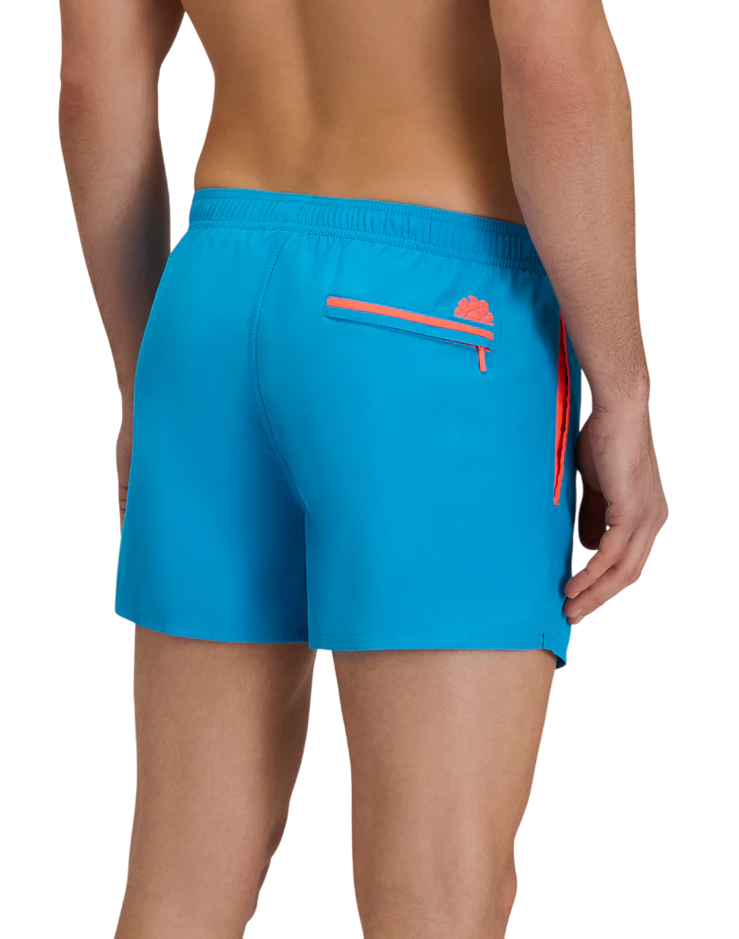 Sundek boxer mare uomo con profili fluo azzurro M746BDRT300 67401 SUNDEK 