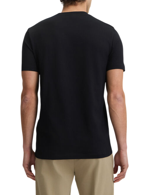 Liu Jo T-shirt basic maniche corte con logo nero QA5125J4799 22222 LIU JO 
