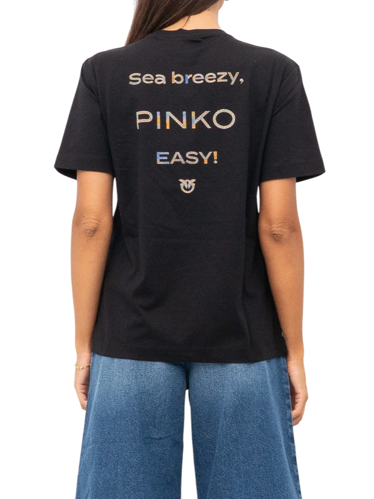 strepitoso t-shirt jersey 105526-A2RM Z99 PINKO 