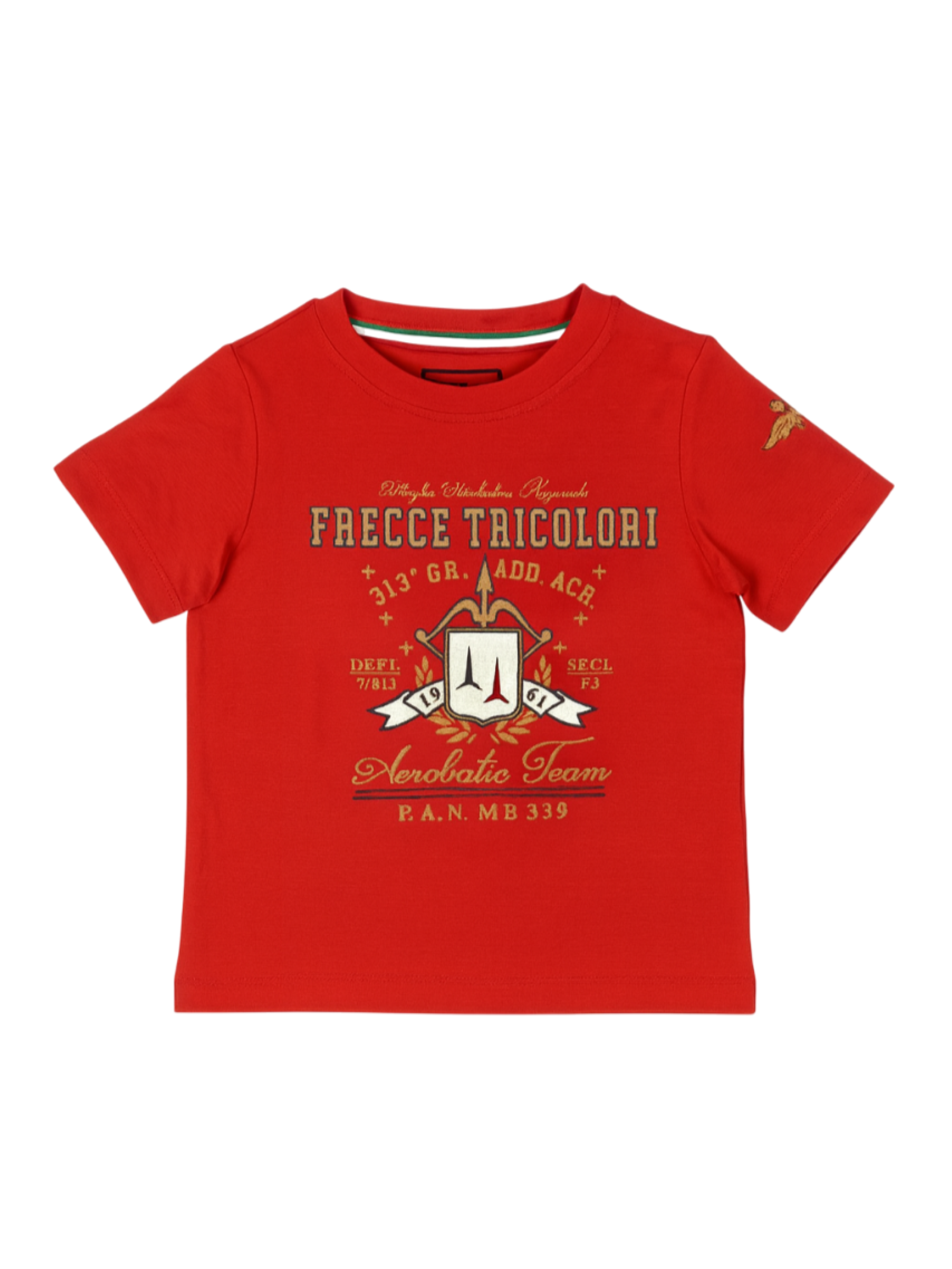 Aeronautica Militare T-shirt bambino manica corta rosso 252TS0050A R04 AERONAUTICA MILITARE 