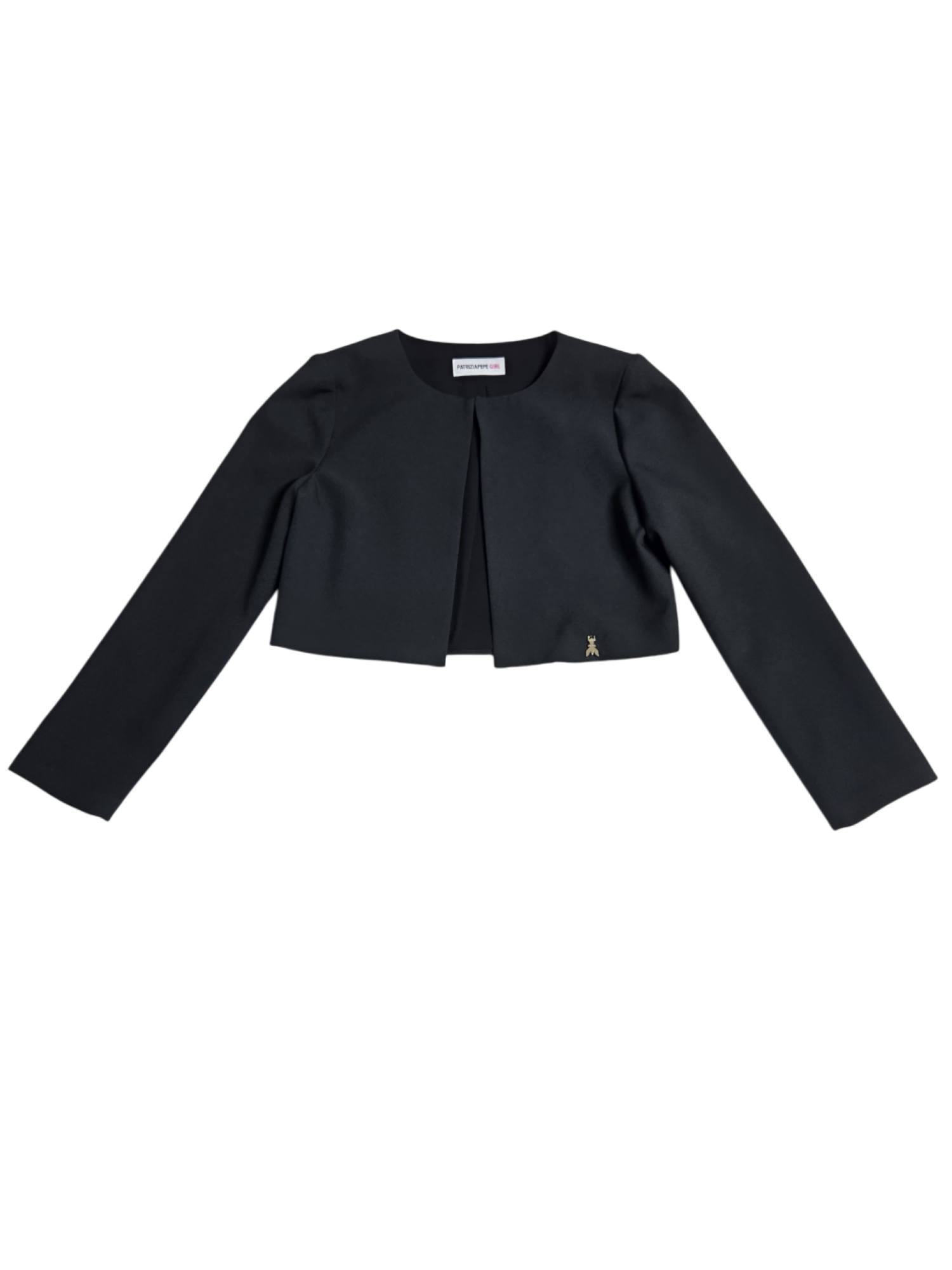 Patrizia Pepe giacca corta in tessuto crepe nero 7S0275-A555 K103 PATRIZIA PEPE 
