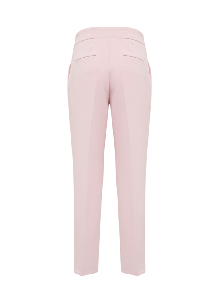 Blugirl pantaloni sigaretta in tessuto crepe rosa RA5155T2968 32804 BLUGIRL 