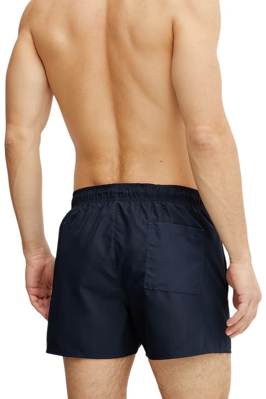 Calvin Klein boxer mare con stampa logo blu KM0KM01099 CEF Calvin Klein Beachwear 