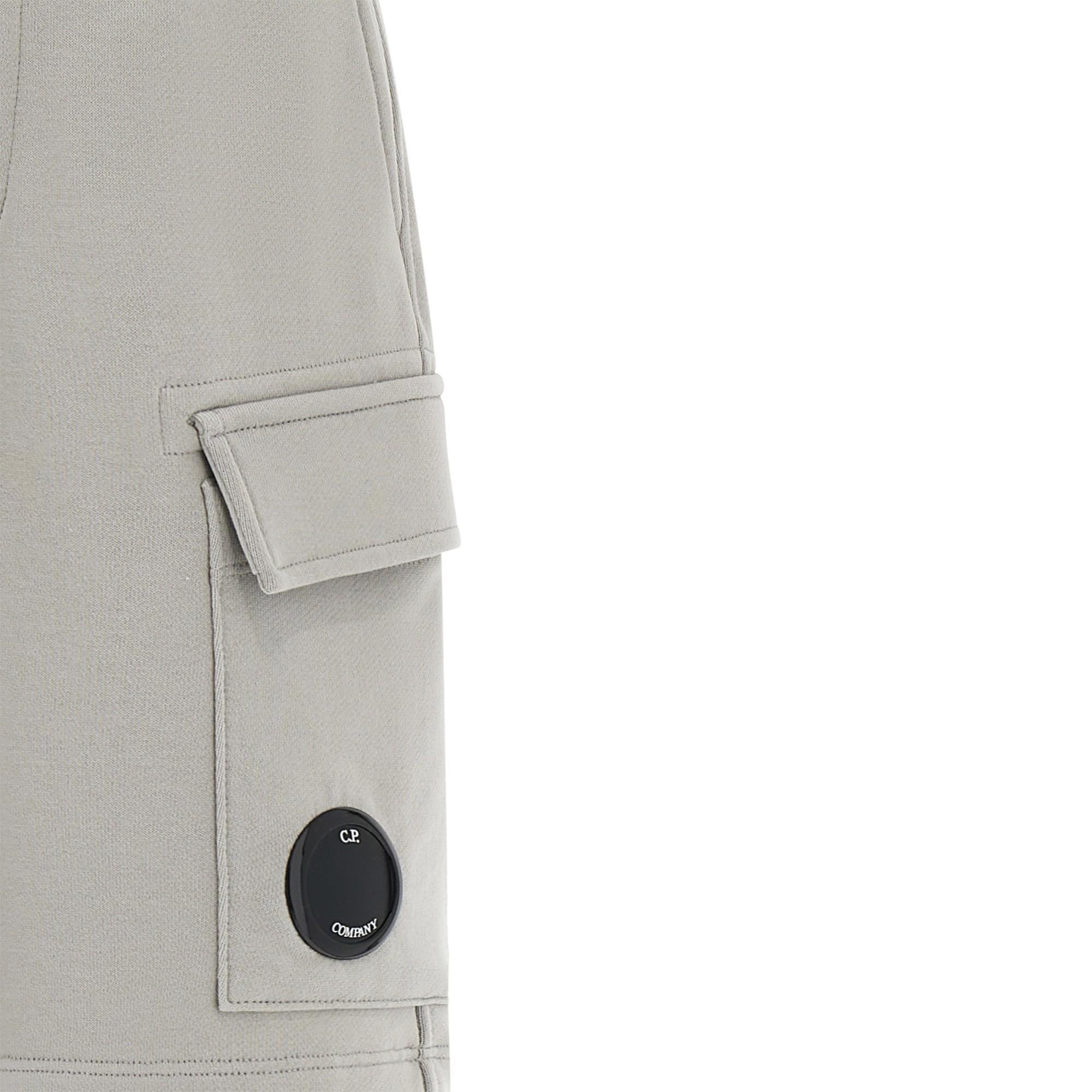 C.P. Company bermuda cargo bambino in felpa grigio CPQ002-LCA69 60069 C.P. COMPANY U16 