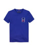 Tommy Hilfiger T-shirt maniche corte con logo bluette