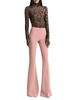 Aniye By pantaloni a zampa Sienna rosa
