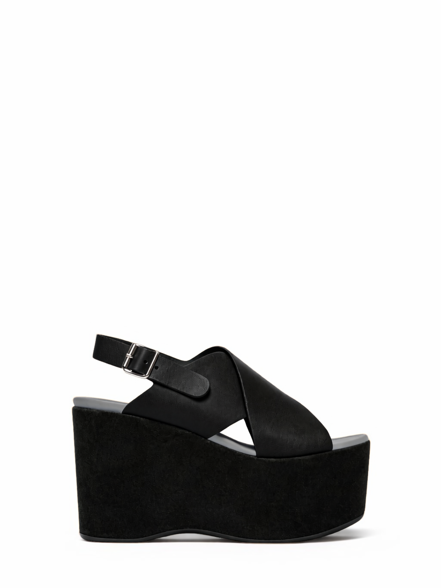 Aniye By sandali Lula platform in pelle e suede nero 1A5461 00336 ANIYE BY 