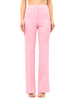 Silence pantaloni a zampa donna Pearly rosa