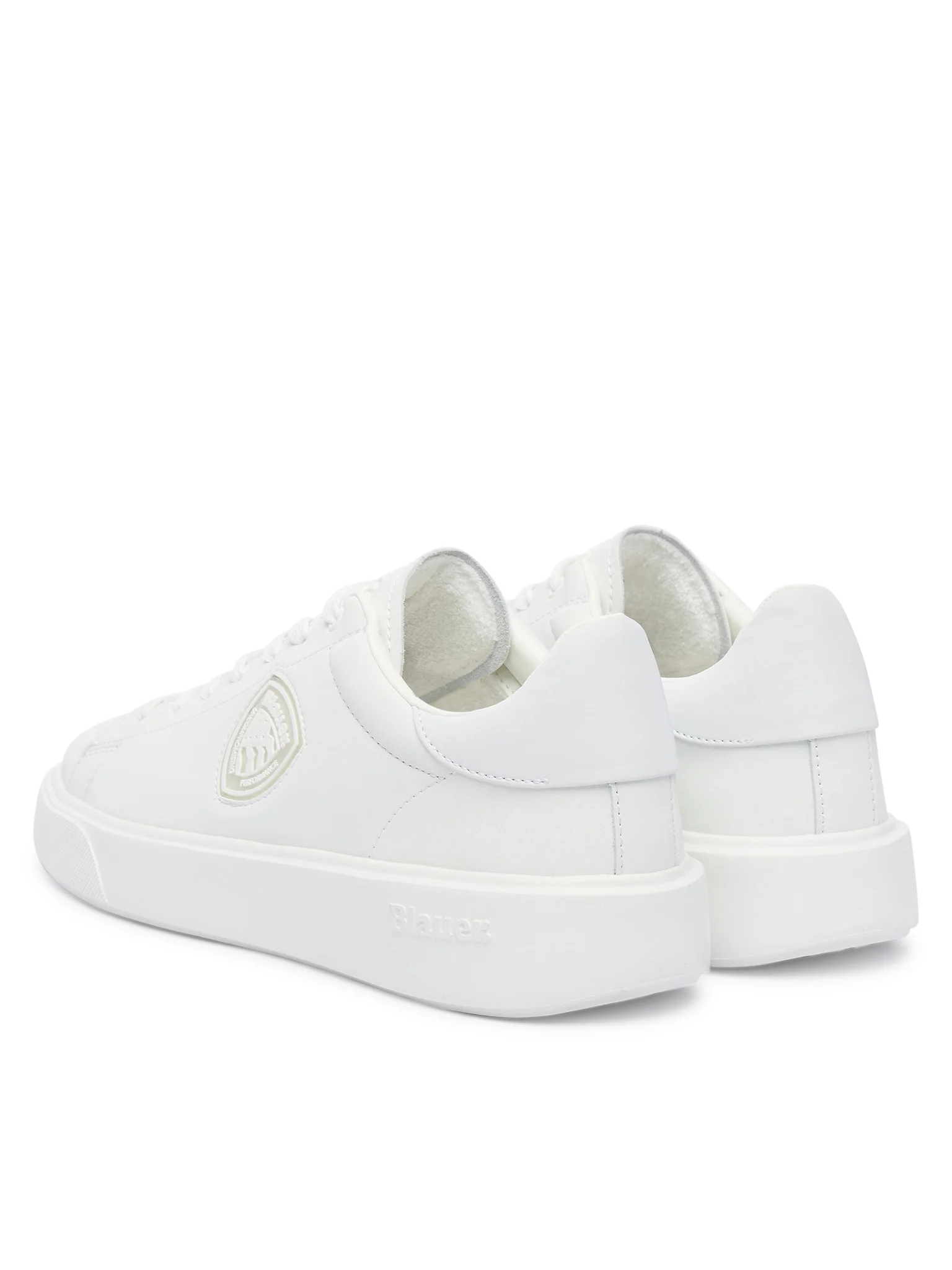 Blauer sneakers Lea Buck in pelle bianco F5BUCK07-LEA WHI BLAUER 